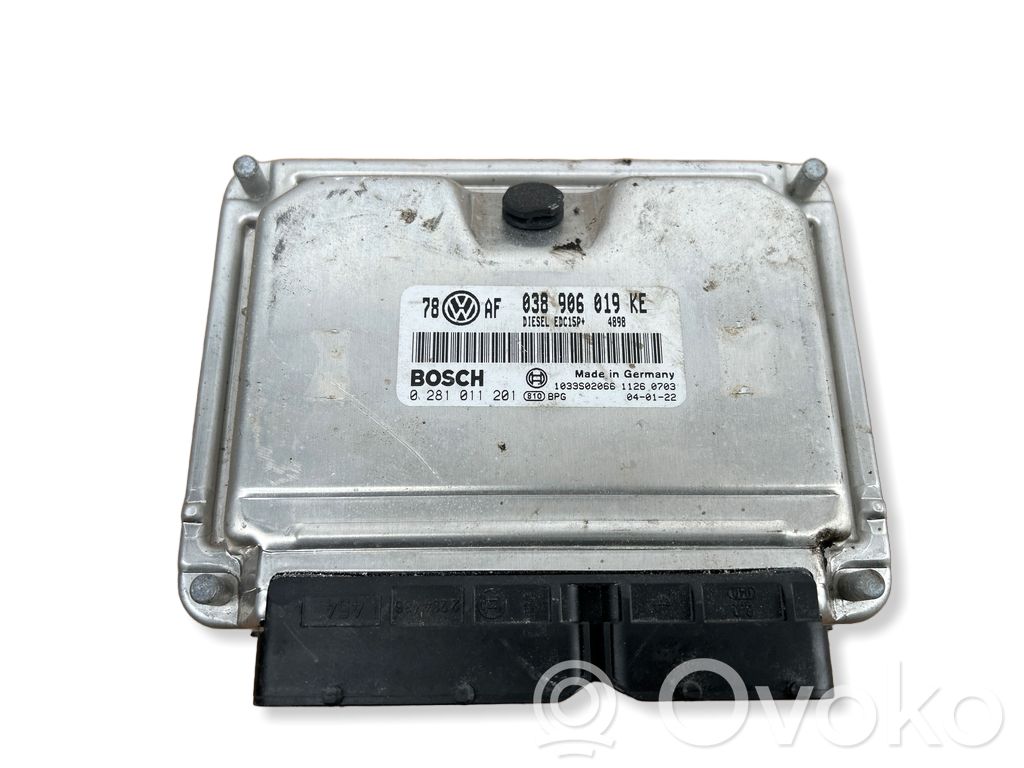 Skoda Superb B6 (3T) Engine control unit/module 