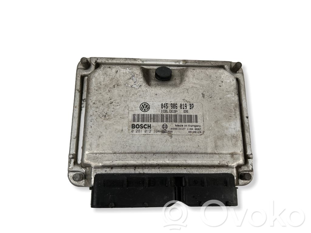 Engine control unit/module   0281012194,045906019BP,1039S13127