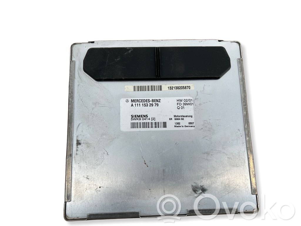 Mercedes-Benz C W203 Engine control unit/module 