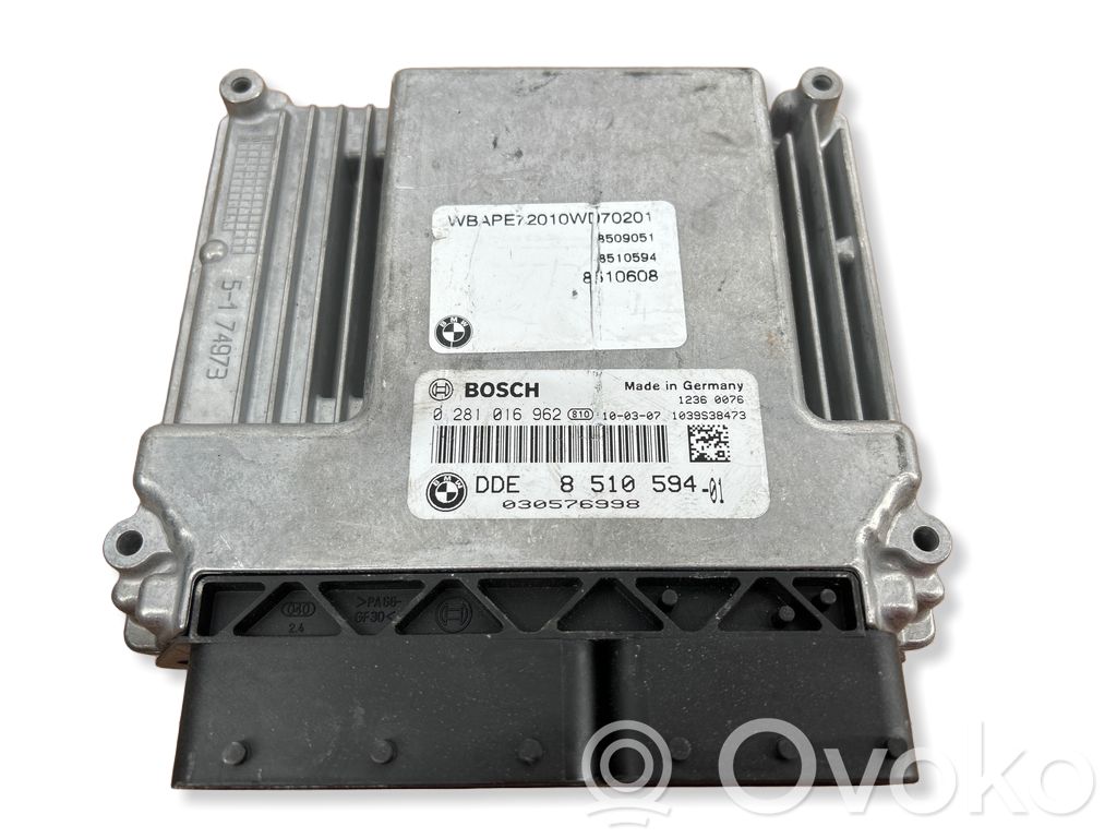 Engine control unit/module   8510594,0281016962,030576998