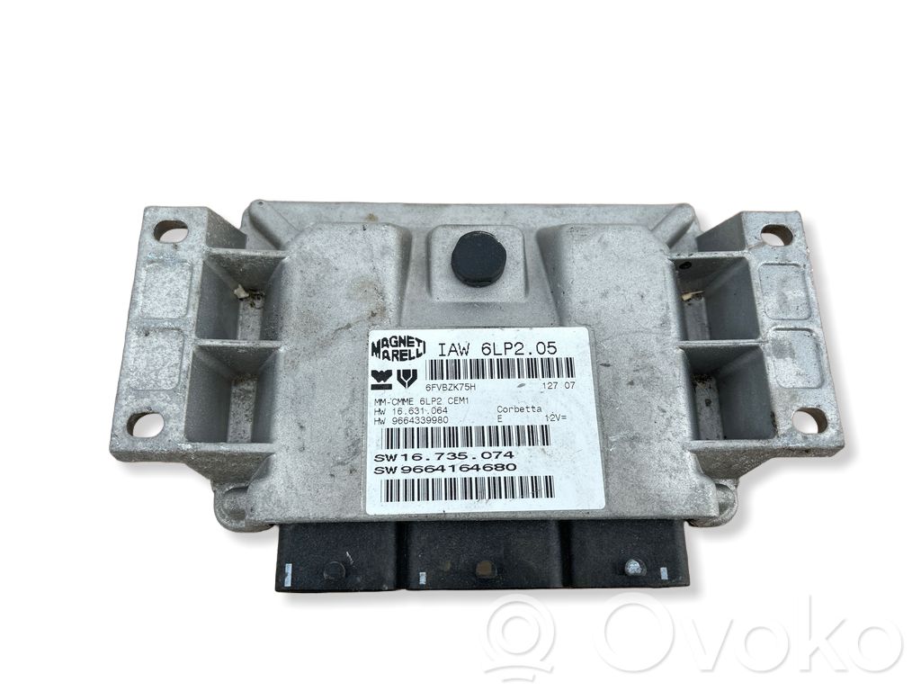 Citroen C4 II Picasso Engine control unit/module 