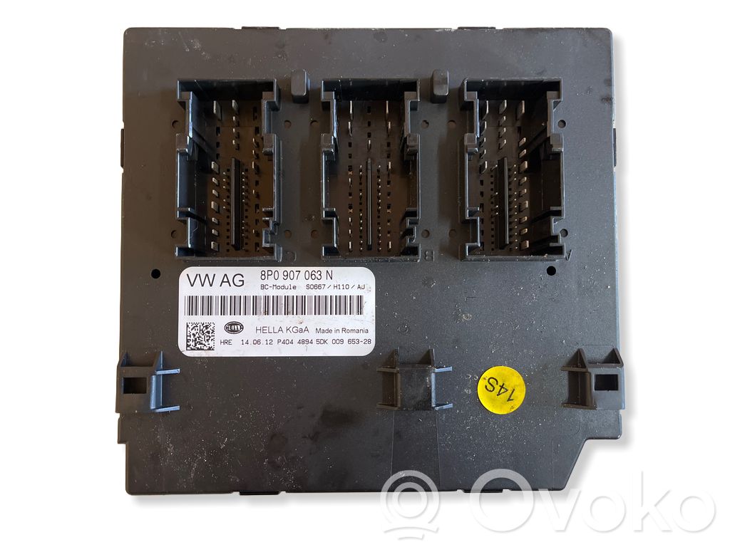 Audi A3 S3 A3 Sportback 8P Comfort/convenience module 