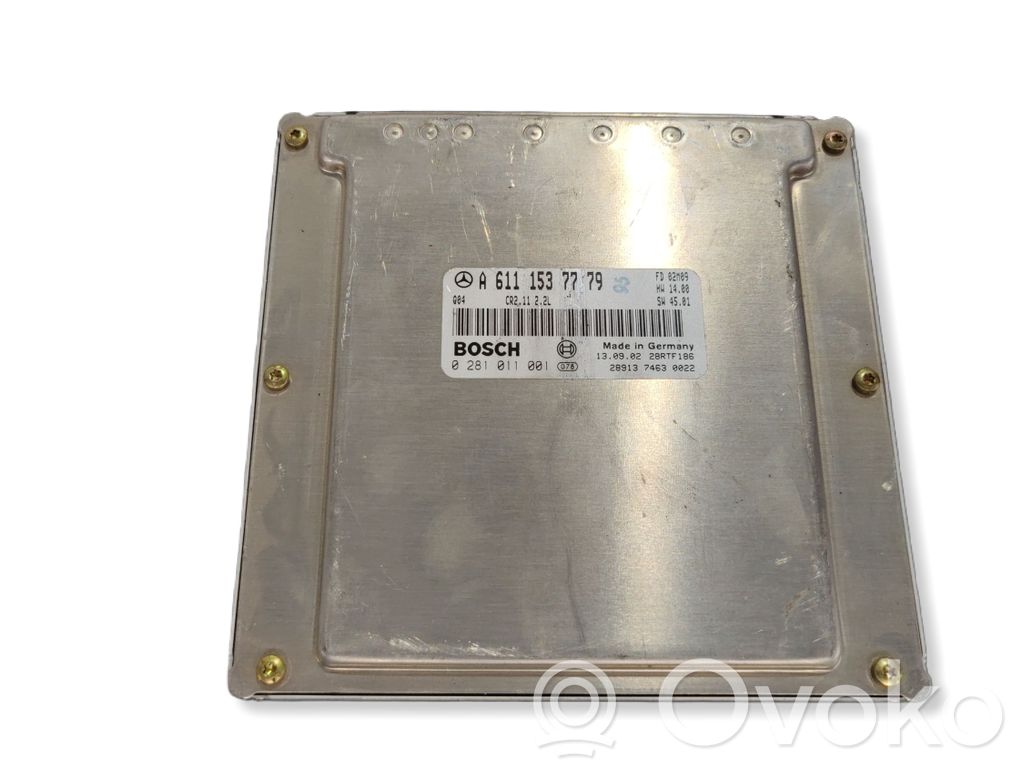 Mercedes-Benz C W203 Engine control unit/module 