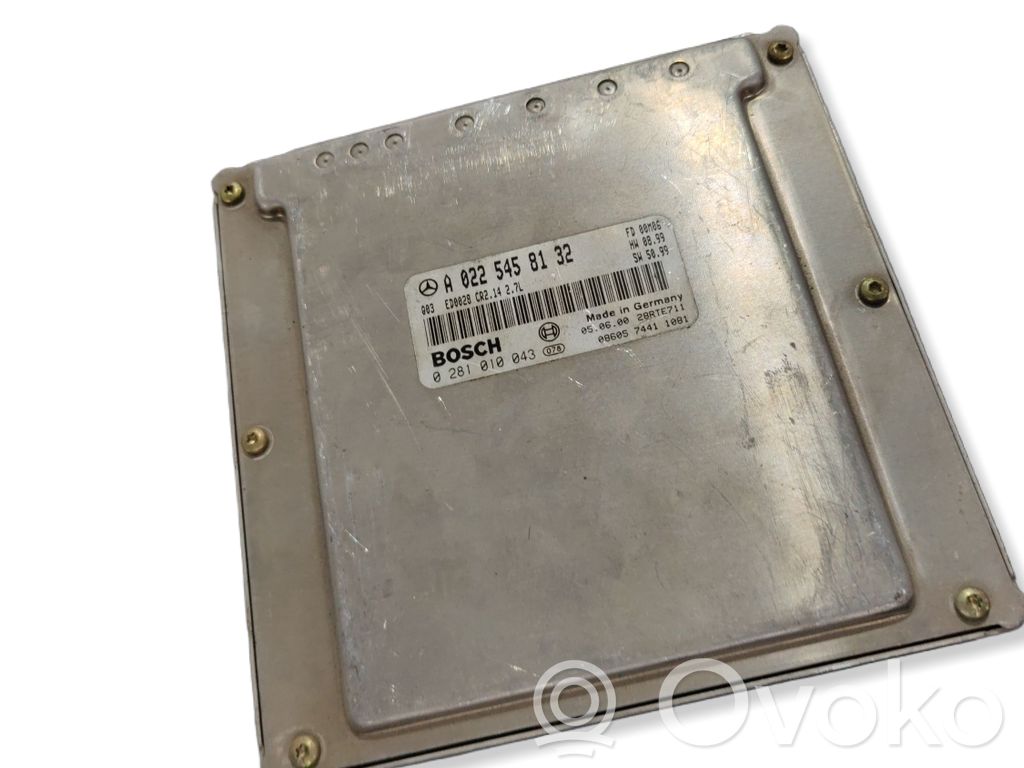Mercedes-Benz E W210 Engine control unit/module 