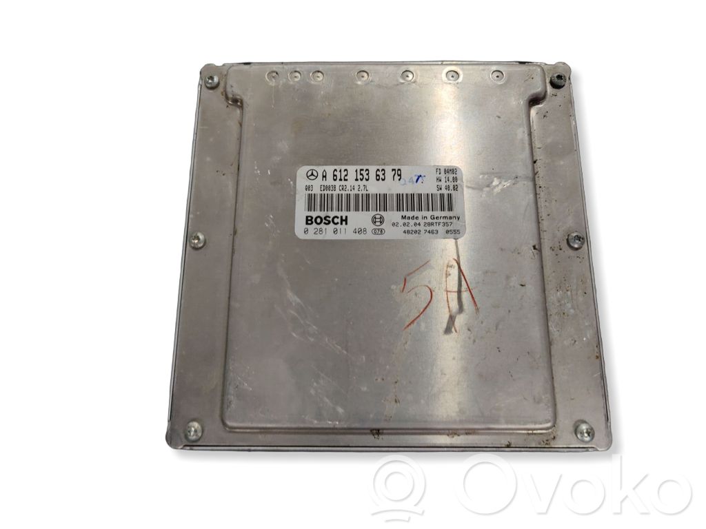 Mercedes-Benz ML W163 Engine control unit/module 