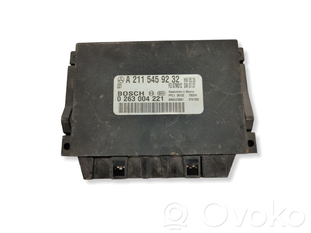 Mercedes-Benz E W211 Parking PDC control unit/module 
