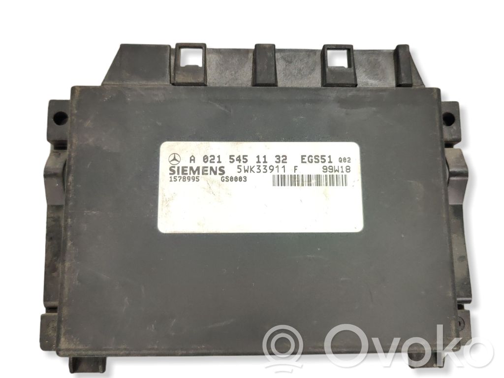 Mercedes-Benz E W212 Gearbox control unit/module 