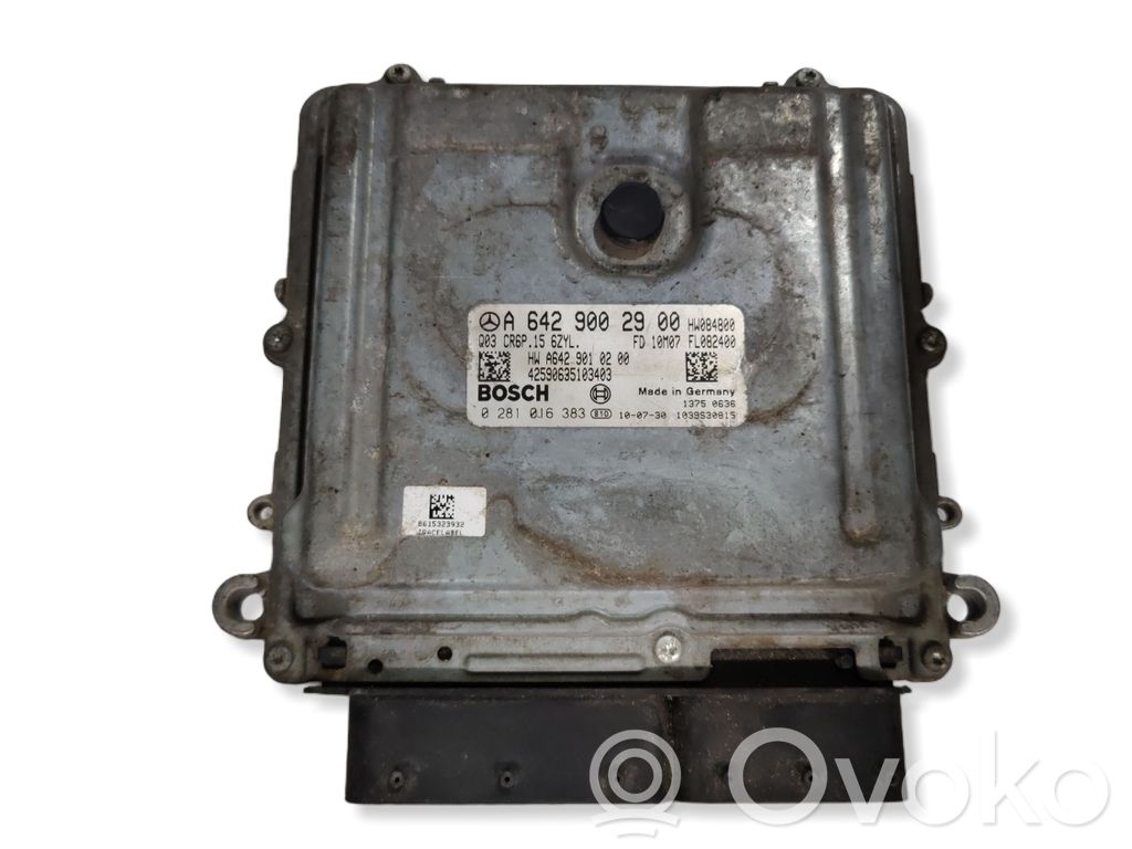 Mercedes-Benz C W204 Sterownik / Moduł ECU 