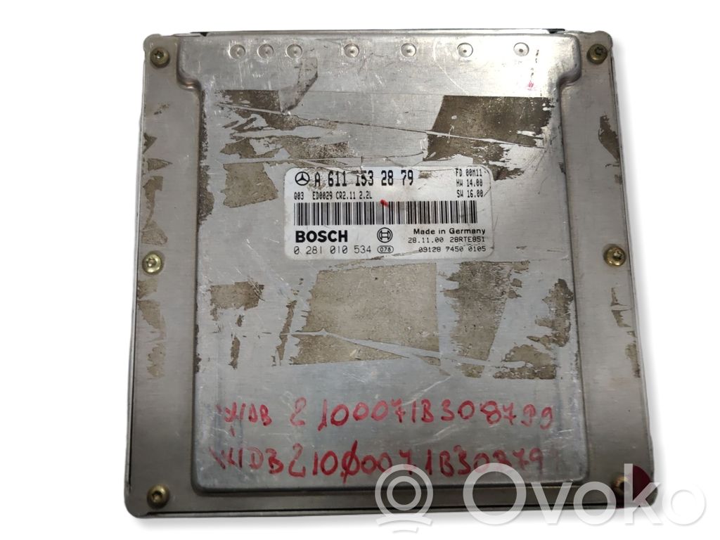 Mercedes-Benz C W203 Engine control unit/module 