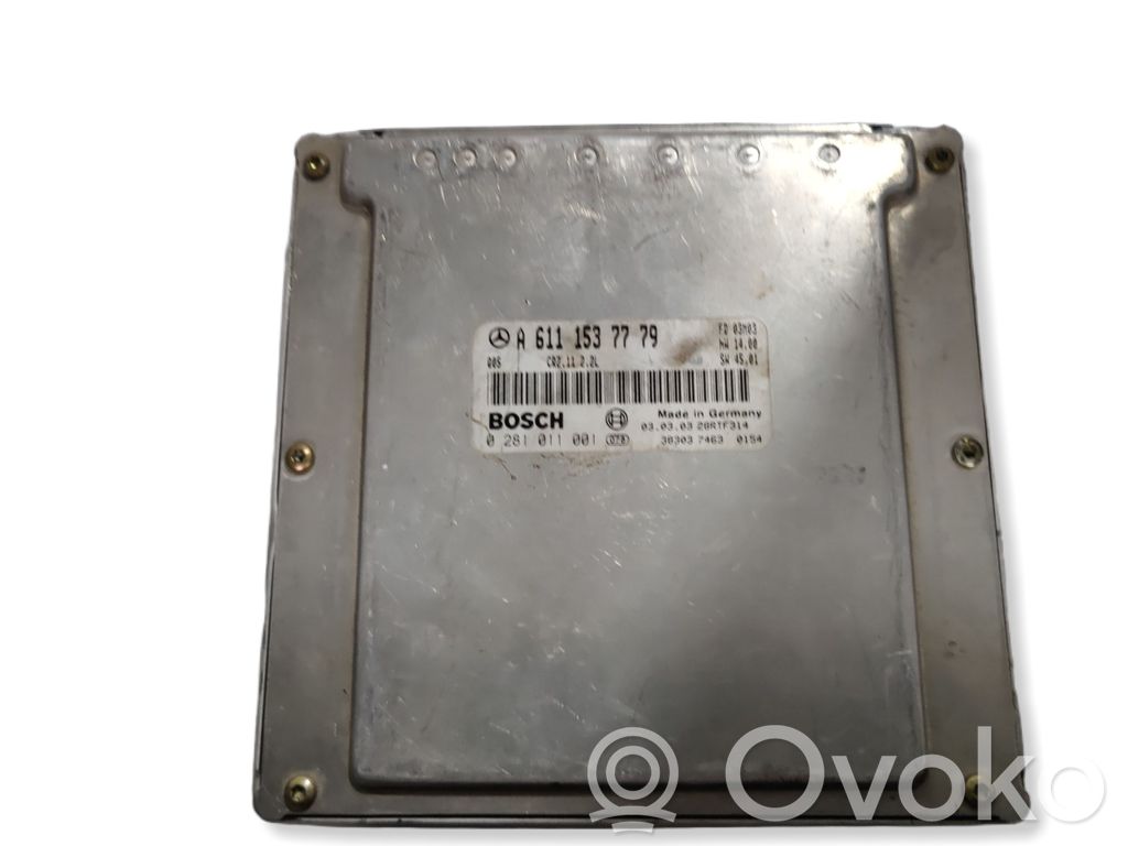 Mercedes-Benz C W203 Engine control unit/module 