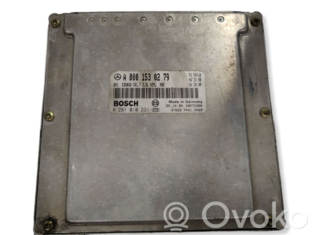 Mercedes-Benz C W202 Engine control unit/module 