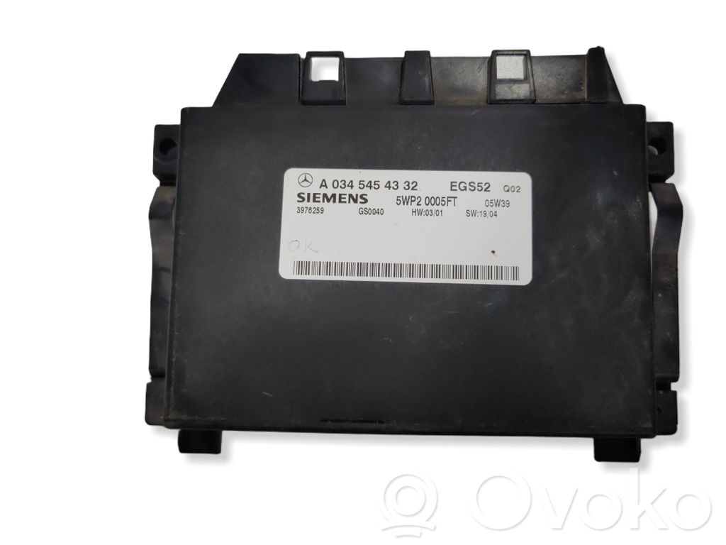 Mercedes-Benz C W203 Gearbox control unit/module 