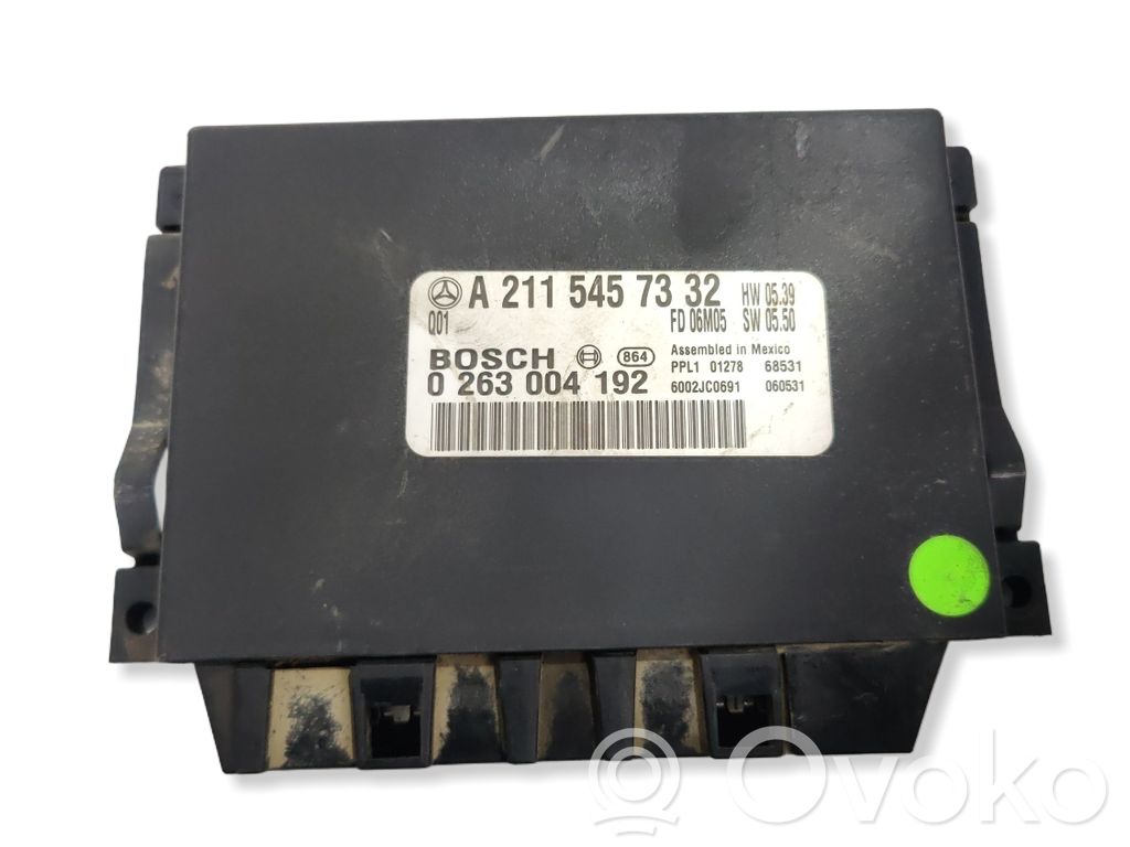 Mercedes-Benz E W211 Parking PDC control unit/module 