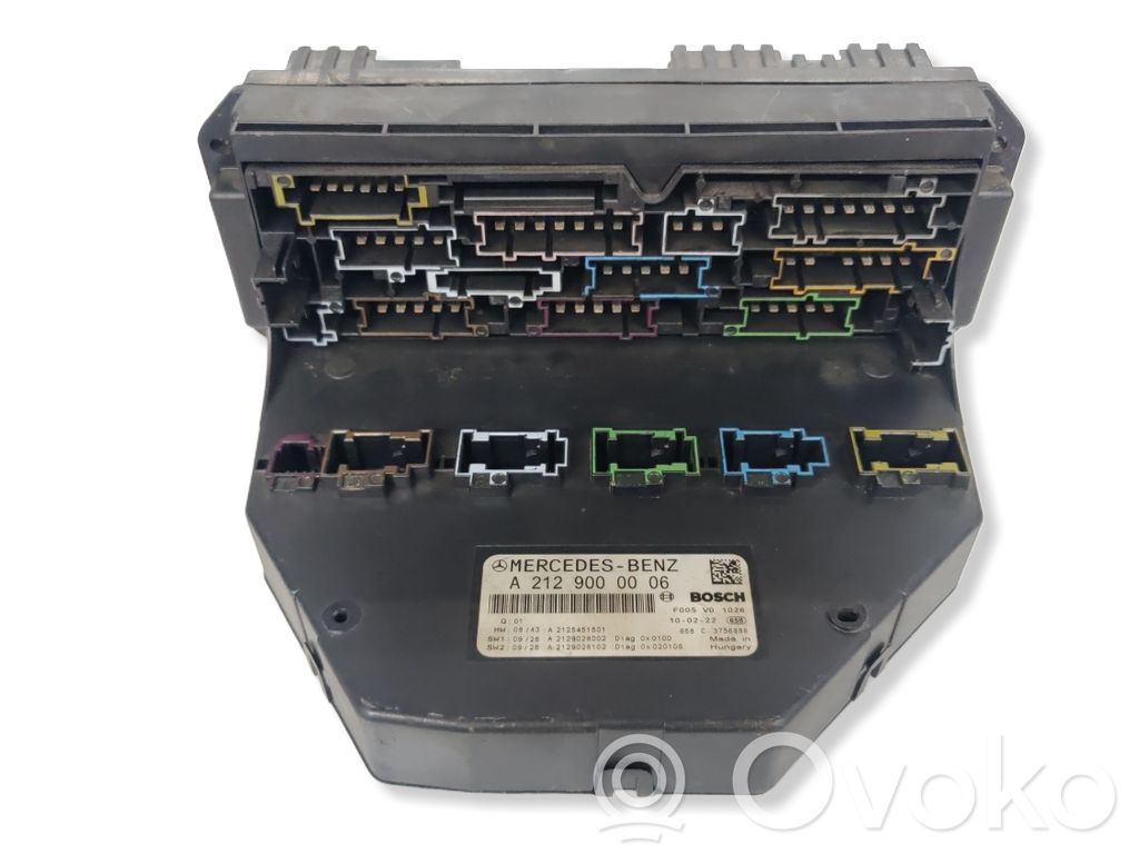 Mercedes-Benz E W212 Fuse module 