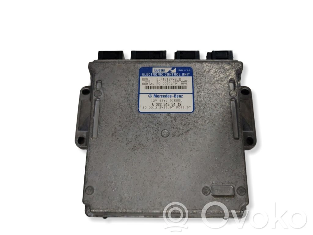 Mercedes-Benz E W212 Engine control unit/module 