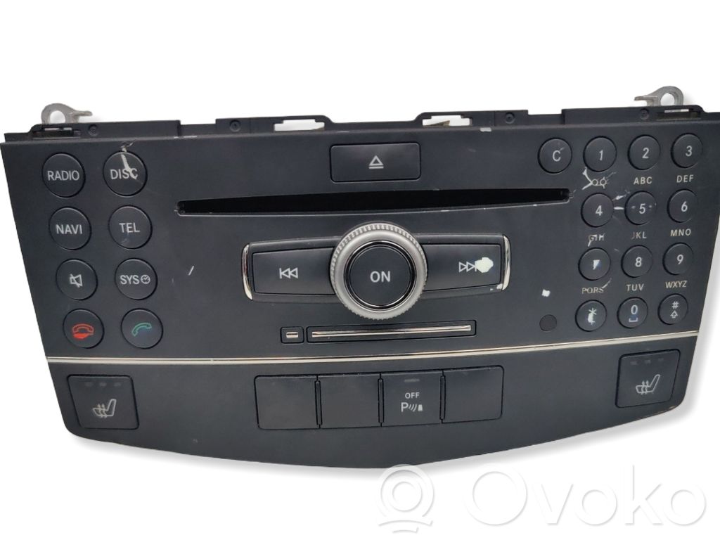 Mercedes-Benz C W204 Panel / Radioodtwarzacz CD/DVD/GPS 