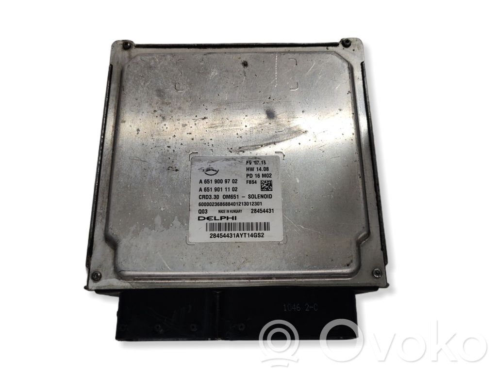 Mercedes-Benz CLA C117 X117 W117 Engine control unit/module 