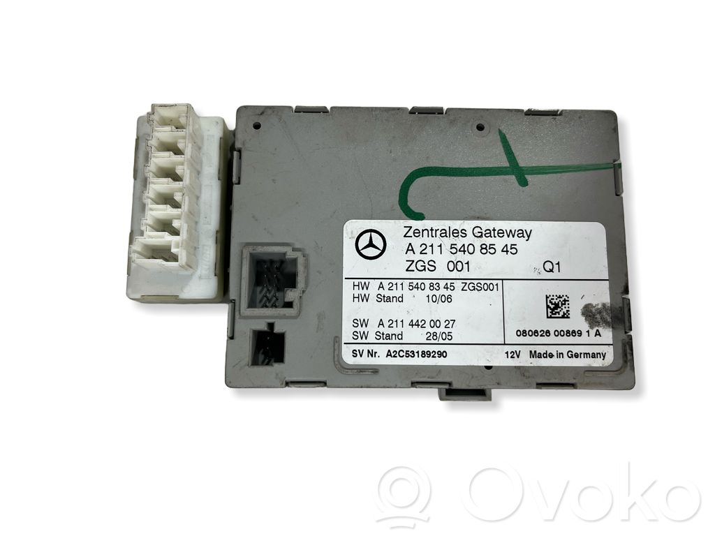 Mercedes-Benz E W211 Gateway control module 