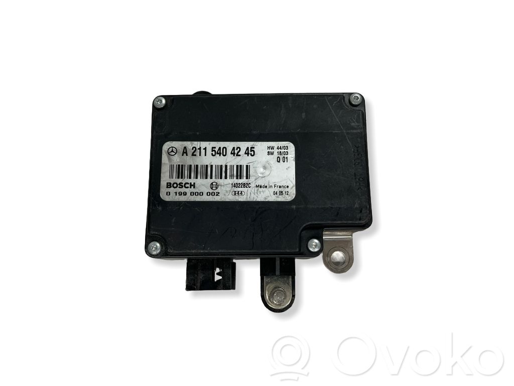 Mercedes-Benz E W211 Battery control module 