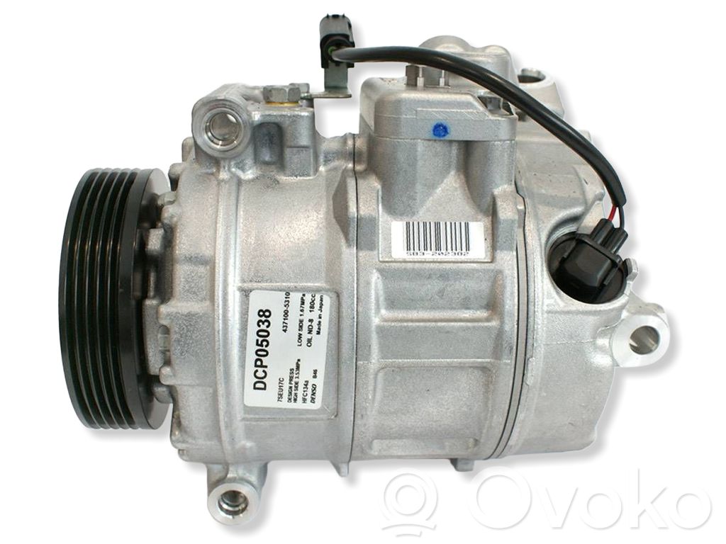 BMW 7 E65 E66 Ilmastointilaitteen kompressorin pumppu (A/C) 