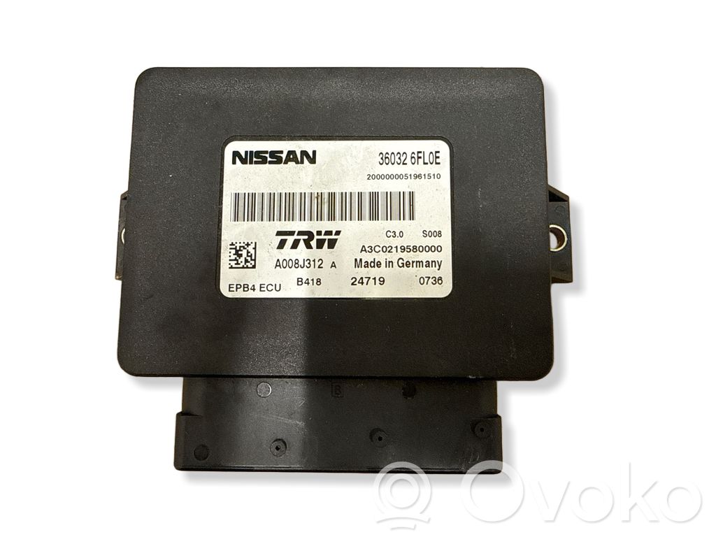Nissan Qashqai Other control units/modules 
