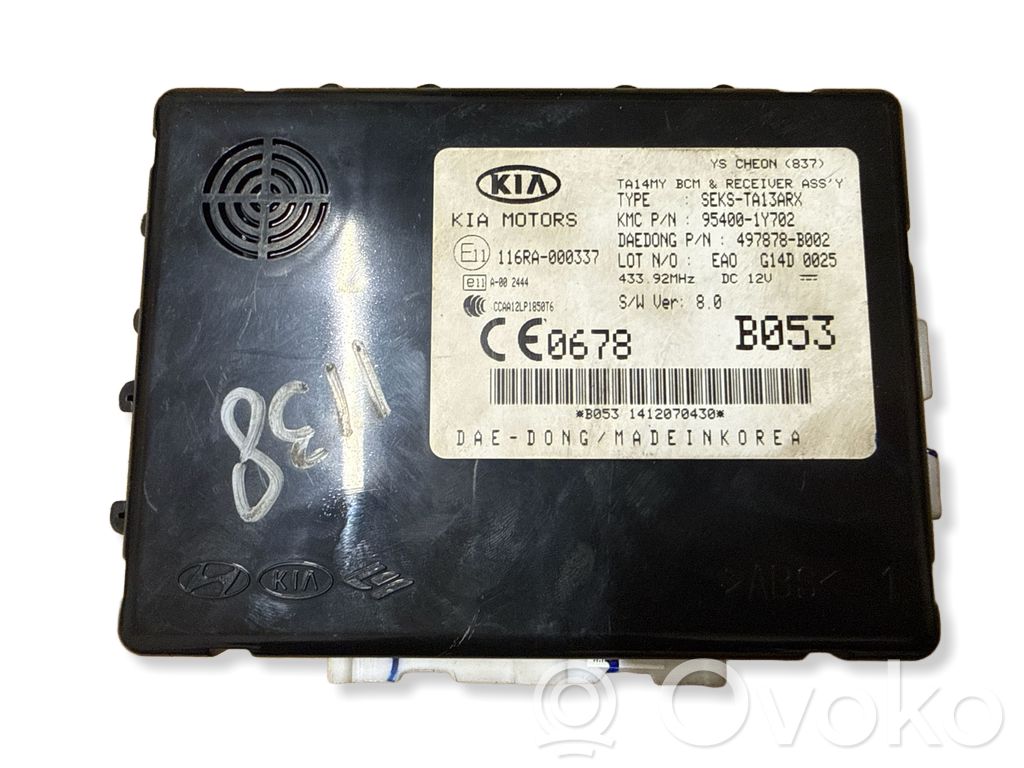 Other control units/modules   116RA000337,954001Y702