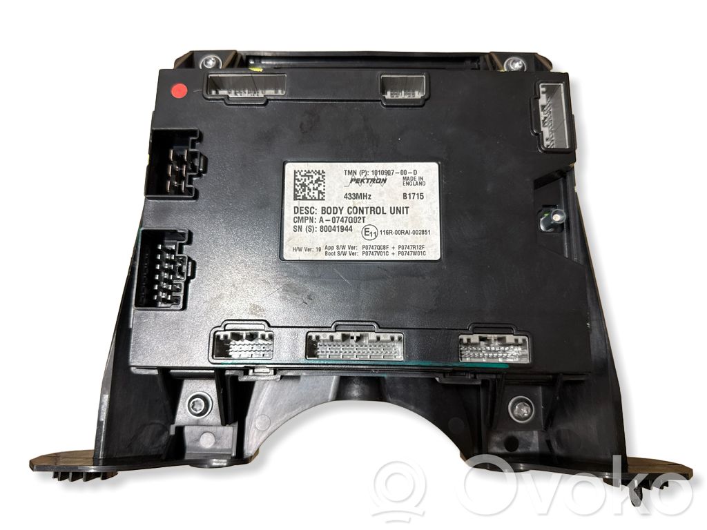 Tesla Model S Comfort/convenience module 