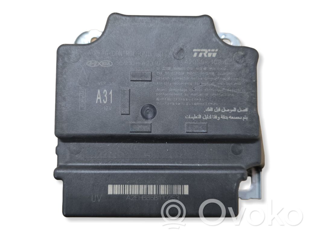 KIA Ceed Airbag control unit/module 
