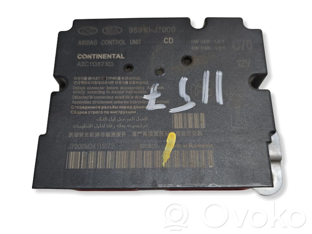 KIA Ceed Airbag control unit/module 