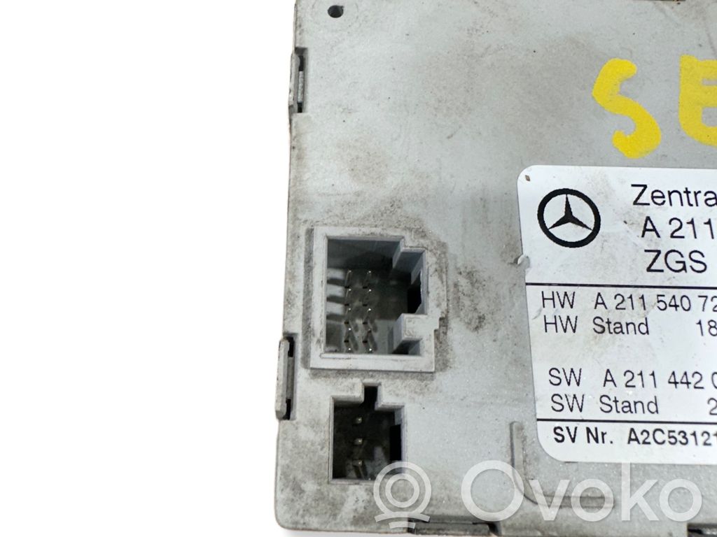 Módulo de control Gateway   A2115407145,A2114420027,A2115407245