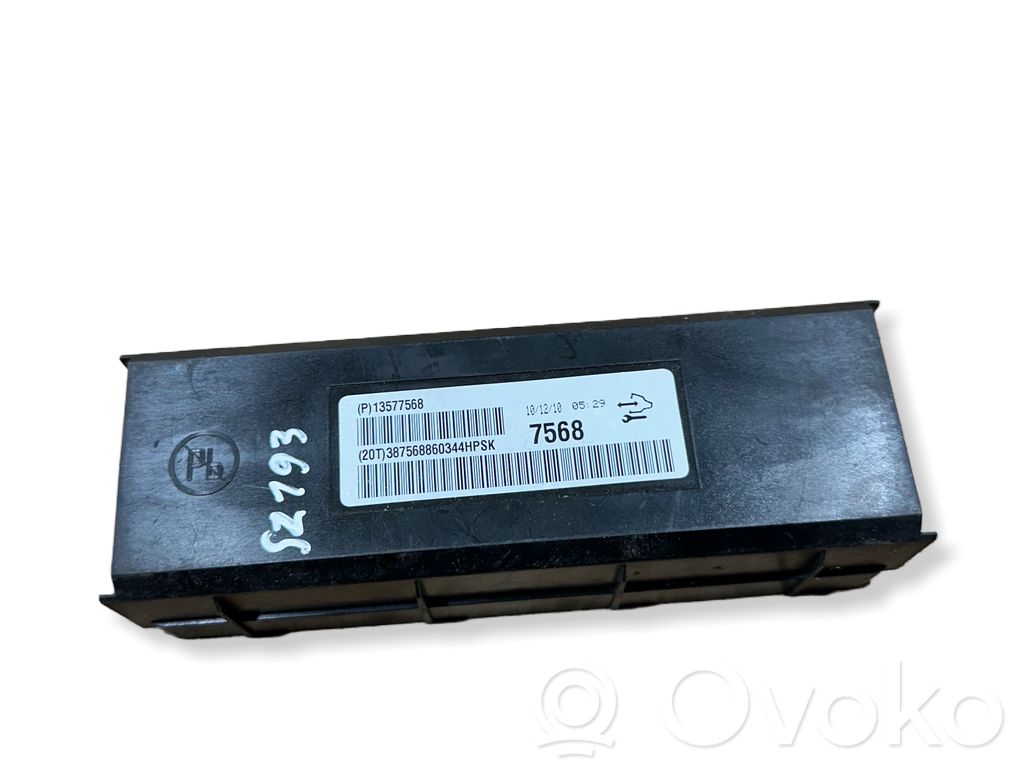 Opel Insignia A Air conditioning/heating control unit 