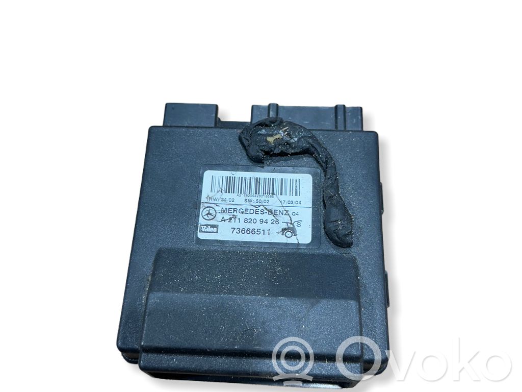 Mercedes-Benz E W211 Tailgate/trunk control unit/module 