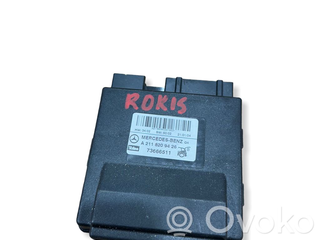 Mercedes-Benz E W211 Tailgate/trunk control unit/module 