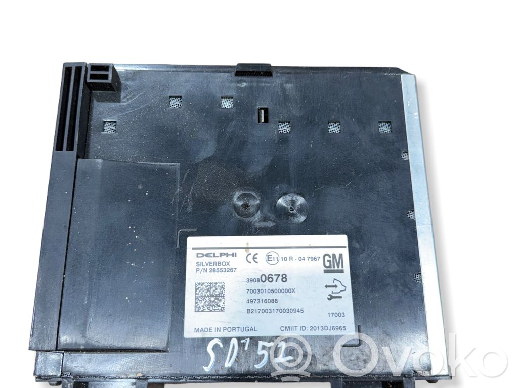 Opel Insignia A HiFi Audio sound control unit 