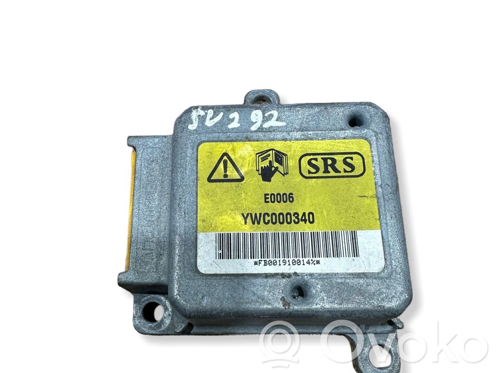 Land Rover Freelander Airbag control unit/module 