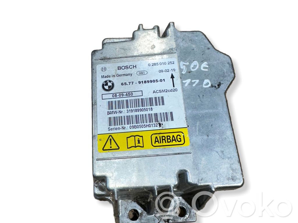 BMW X5 E70 Airbag control unit/module 