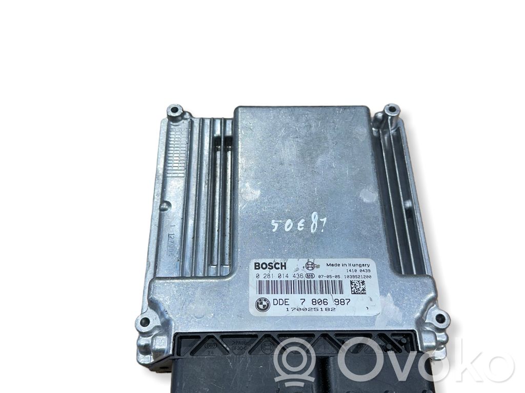 BMW 5 E60 E61 Engine control unit/module 