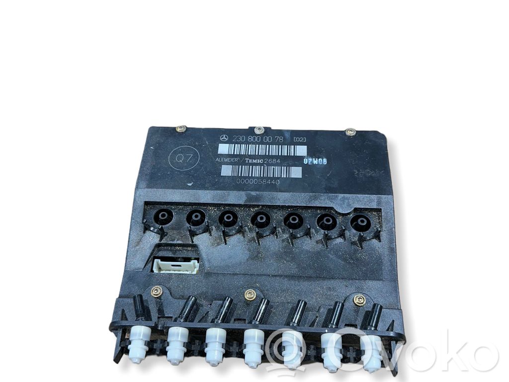 Moduł / Sterownik fotela   2308000078,A2208000078,0000058446