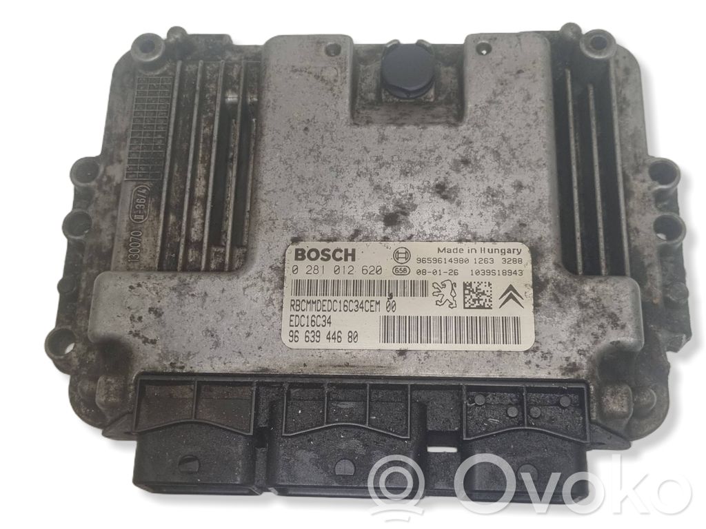 Engine control unit/module   0281012620,9663944680,EDC16C34