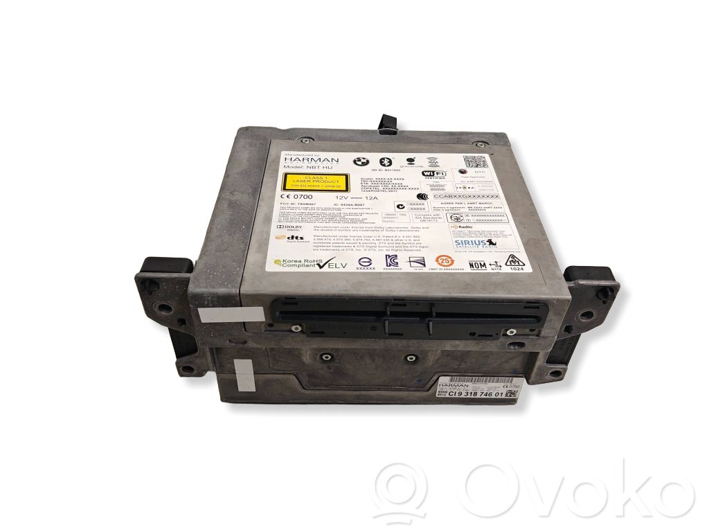 Panel / Radioodtwarzacz CD/DVD/GPS   9318746,001007463748