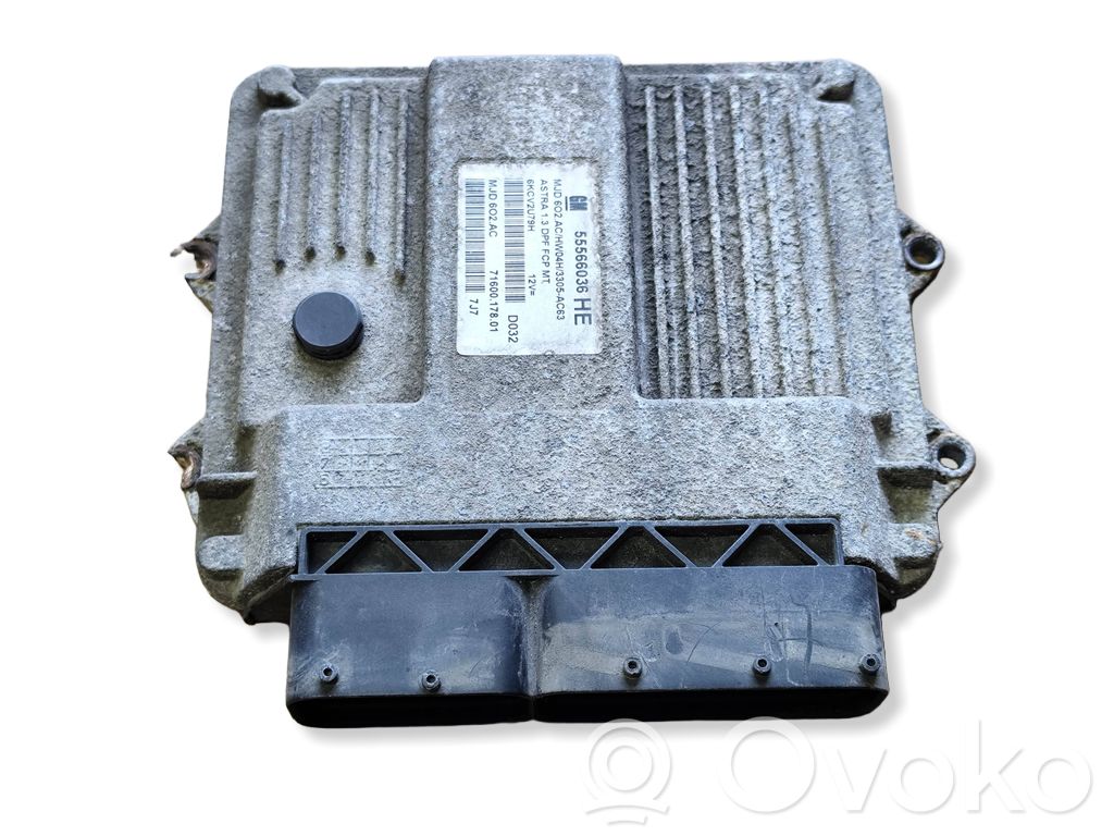 Opel Astra H Engine control unit/module ECU 
