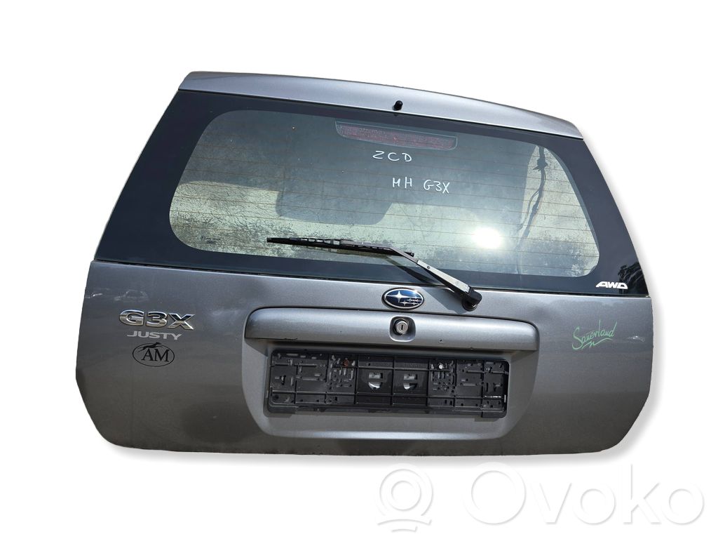 Subaru Justy Puerta del maletero/compartimento de carga 