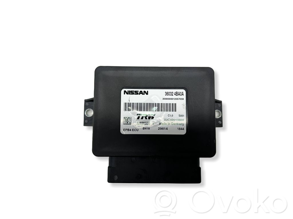 Module de commande de frein à main   360324BA0A,32620330,A2C92013800,A2C53256601