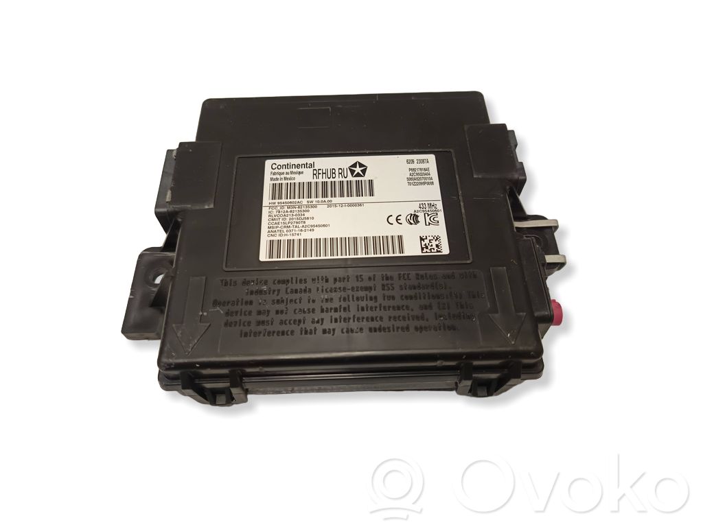 Chrysler Pacifica Keyless (KESSY) go control unit/module 