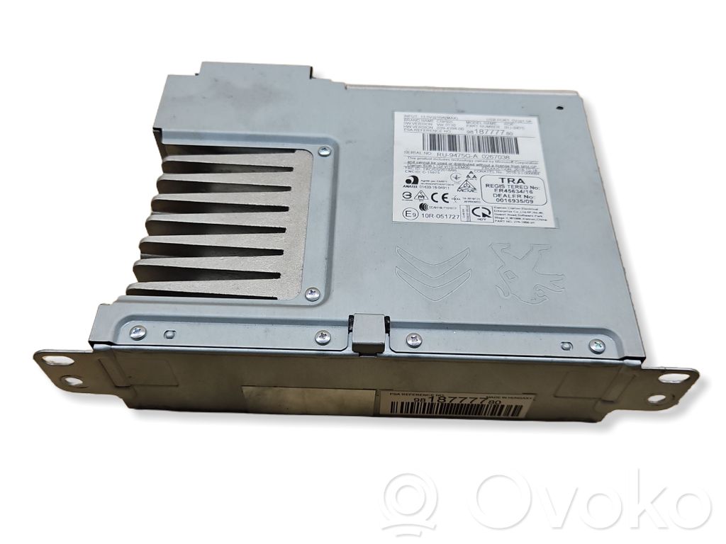 Citroen Berlingo Unitate principală radio/CD/DVD/GPS 