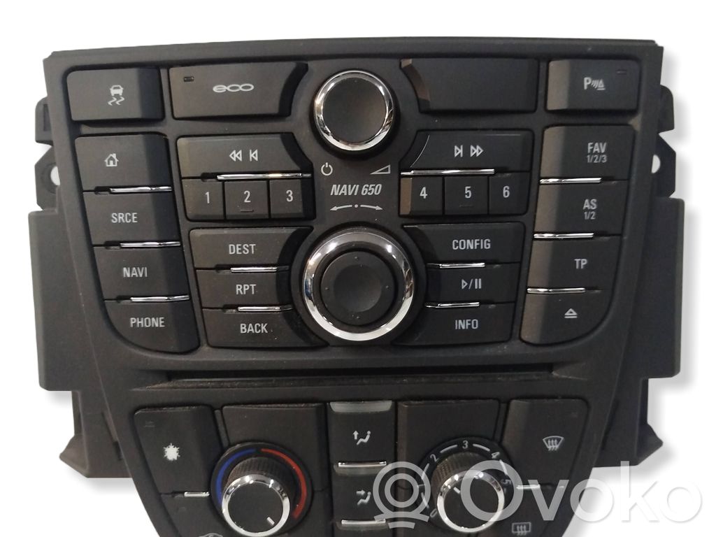 Opel Meriva B Unidad de control climatización 