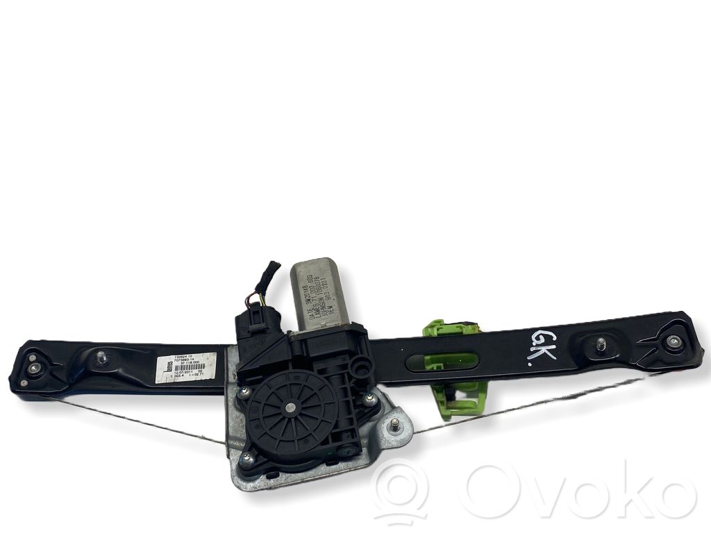 BMW 3 E90 E91 Regulador de puerta trasera con motor 