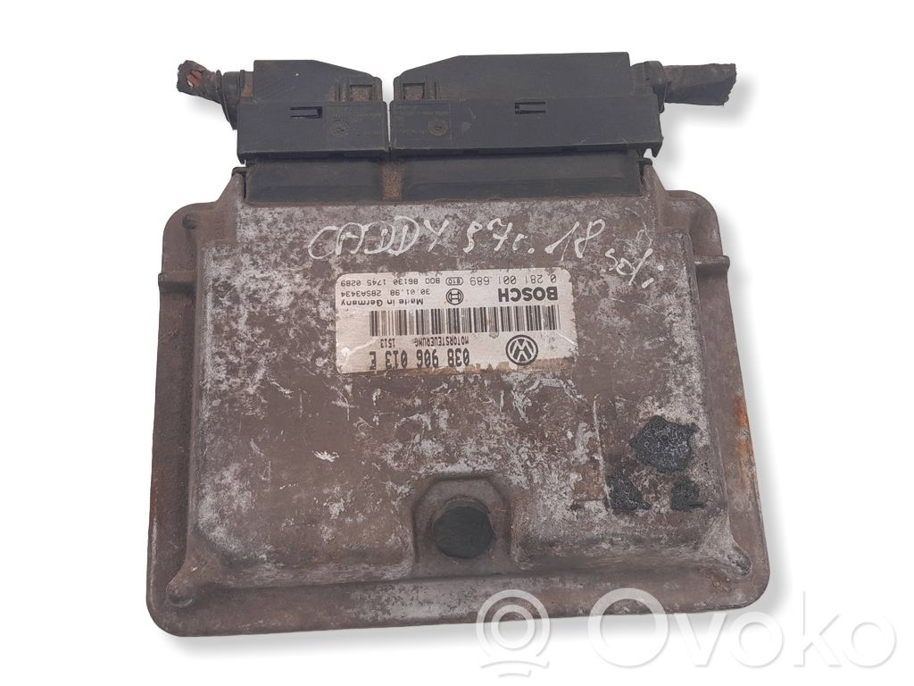 Moottorin ohjainlaite/moduuli   038906013E,28SA3434,0281001689