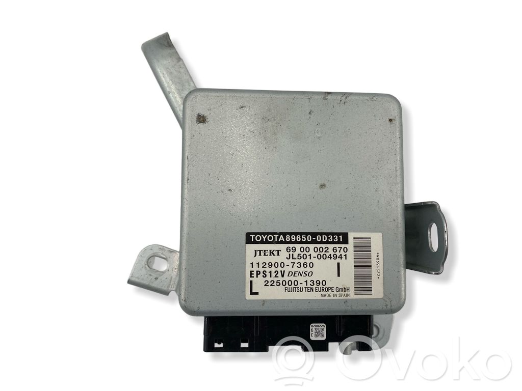 Power steering control unit/module   896500D331,1129007360,6900002670,JL501004941