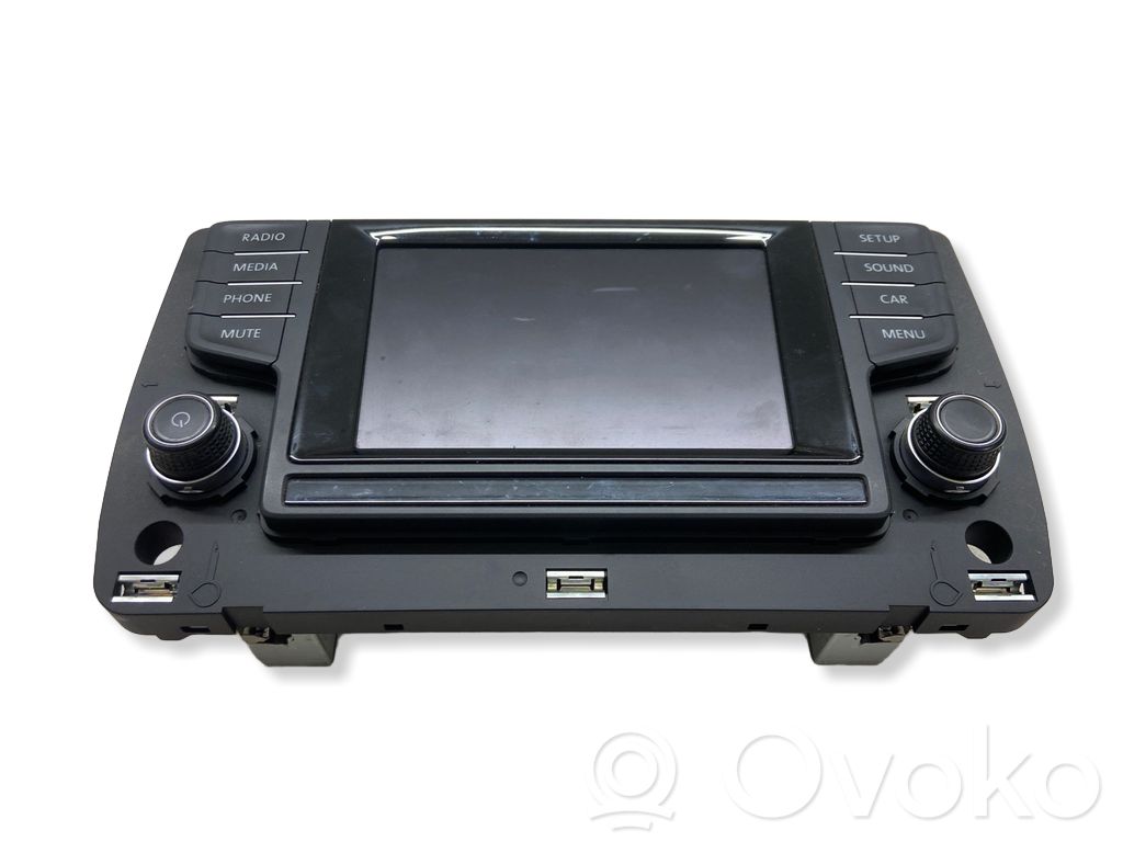 Volkswagen Golf VII Unité principale radio / CD / DVD / GPS 